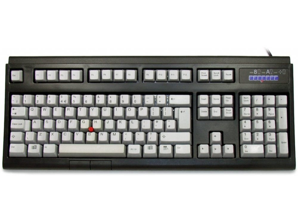 Endurapro, buckling spring keyboard with nipple, black USB, picture 1